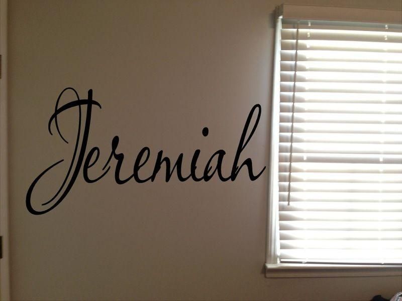 Wall Decal » Jeremiah 29 11 Wall Decal – Thousands Pictures Of Intended For Jeremiah 29 11 Wall Art (View 20 of 20)