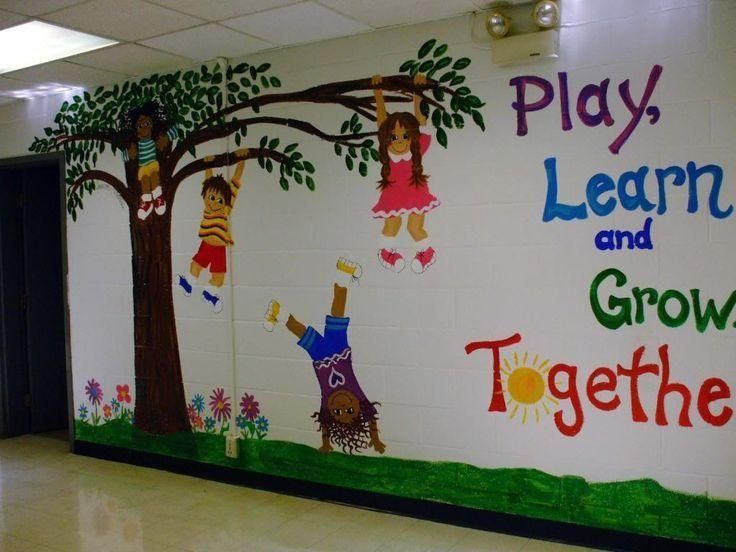 Wall Decor. Nice School Walls Decoration Ideas: School Walls For Wall Art For Kindergarten Classroom (Photo 3 of 20)