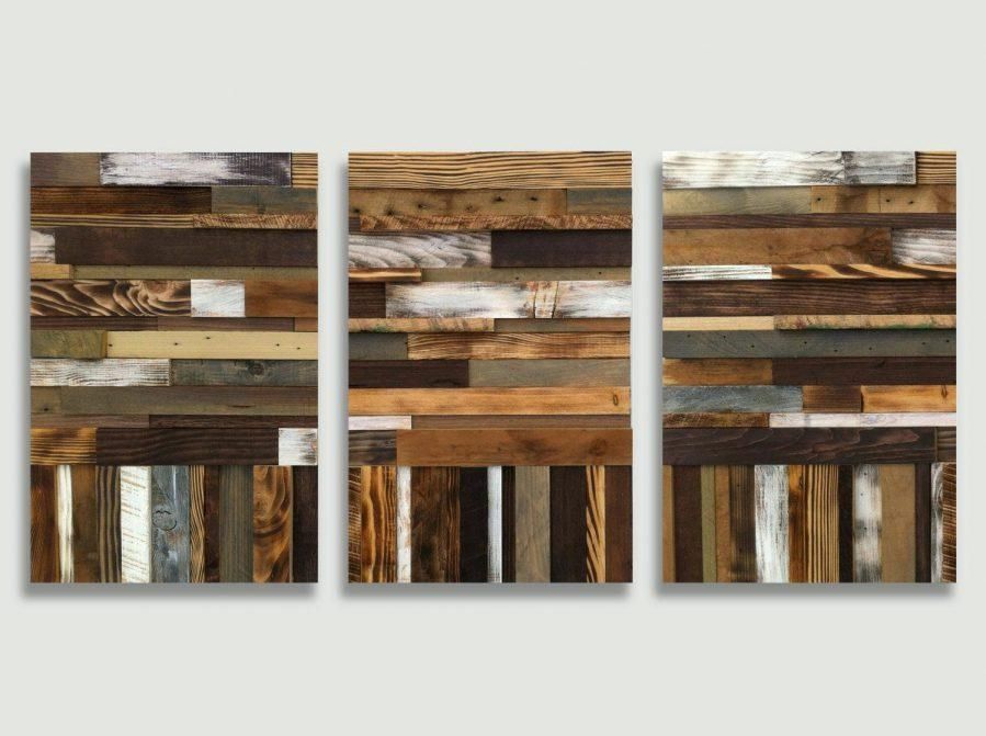 Wall Ideas : How To Make Wood Pallet Wall Art How To Make Stained With Stained Wood Wall Art (View 15 of 20)