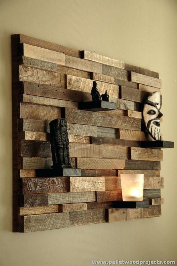 Wall Ideas : Pallet Wood Wall Art Pallet Wood Wall Art Diy Wood Inside Stained Wood Wall Art (View 10 of 20)