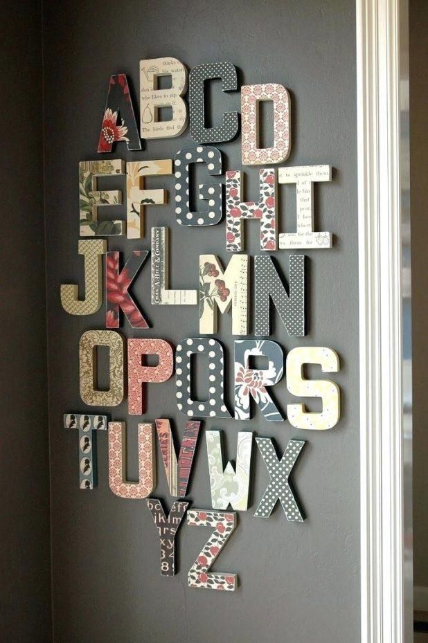 Wall Ideas : Wall Art Letters Home Wall Art Letters Pictures Cute Inside Wall Art Letters Uk (Photo 12 of 20)