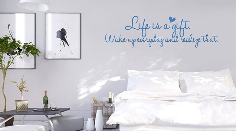 Wall Stickers Quotes Shop – Wall Art With Regard To Italian Phrases Wall Art (View 8 of 20)