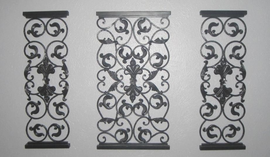 Wrought Iron Wall Art Decor – Makipera With Regard To Magnificent Pertaining To Large Wrought Iron Wall Art (Photo 17 of 20)