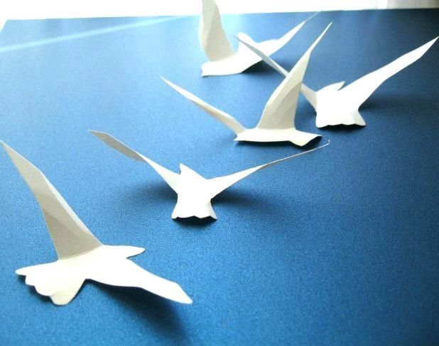 3D Wall Art Birds – Hydroloop In White Birds 3D Wall Art (View 6 of 20)