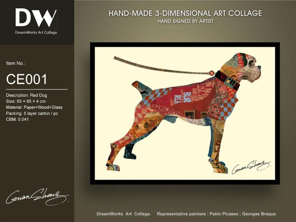 3D Wall Art Dogs | Wallartideas With Dogs 3D Wall Art (Photo 4 of 20)
