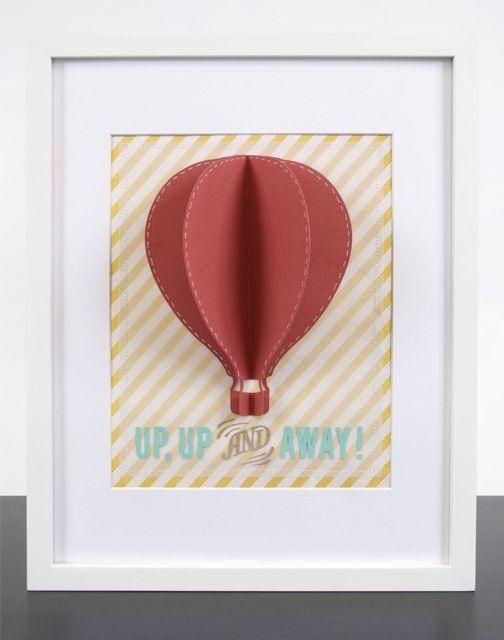 85 Best Balloon Images On Pinterest | Hot Air Balloons, Crafts And With Air Balloon 3D Wall Art (Photo 17 of 20)