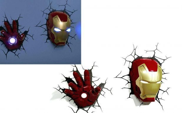 Articles With 3D Wall Art Nightlight – Iron Man Hand Tag: 3D Wall Intended For 3D Wall Art Iron Man Night Light (View 14 of 20)