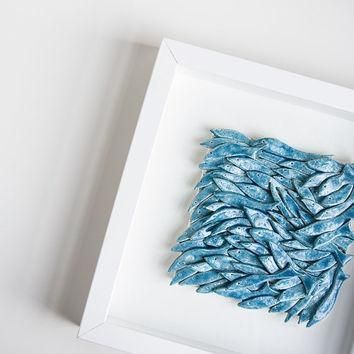 Best Fish Sculpture Wall Art Products On Wanelo Pertaining To Fish 3D Wall Art (View 19 of 20)