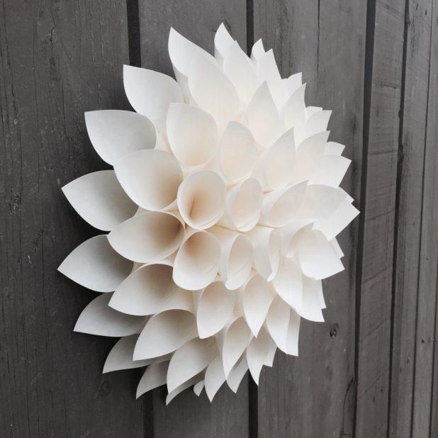 Outstanding Flower Burst 3D Metal Wall Art Home Decor Wall Sticker Within Umbra 3D Flower Wall Art (View 19 of 20)