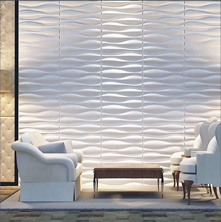 Peel & Stick Plastic Wall Panel – Lava Design. 12 Panels (View 14 of 20)