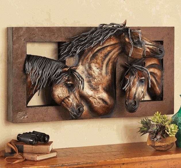 Sweet Freedom 3 D Horse Wall Sculpture With Regard To 3D Horse Wall Art (View 19 of 20)