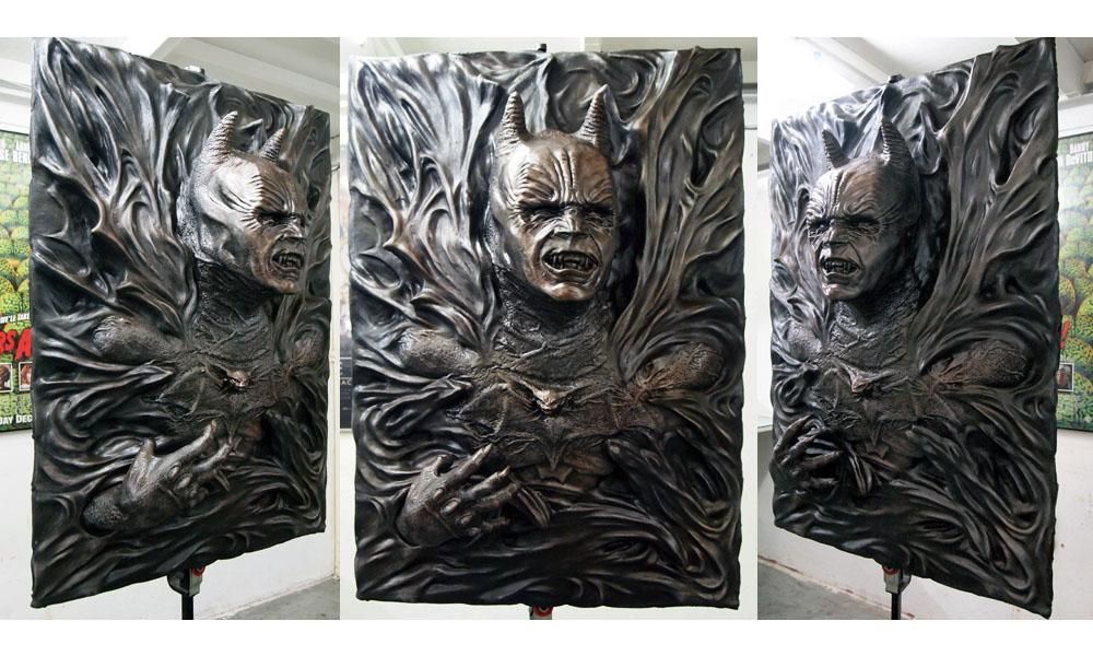 The Midas Touch A.k.a. 3Dwizart: Life Size Demon Batman 3D Wall Art With Regard To Batman 3D Wall Art (Photo 5 of 20)