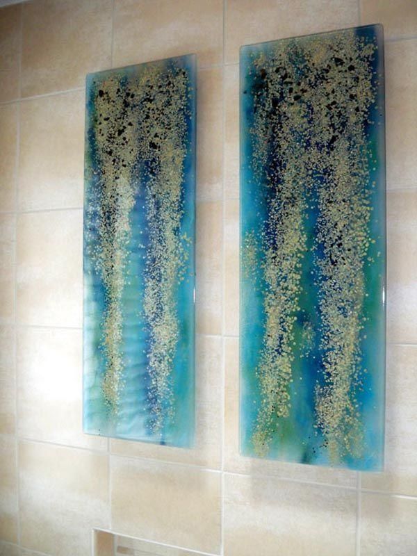 Wall. Wall Glass Art | Lansikeji For 3D Glass Wall Art (Photo 4 of 20)