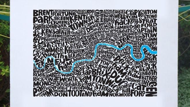 11 Hand Drawn Maps To Adorn Any London Lover's Wall – Now (View 12 of 20)