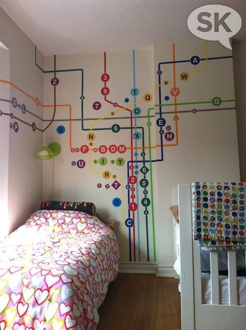 13 Best I Love Art! Images On Pinterest | Abstract Art, Abstract With Regard To Subway Map Wall Art (View 4 of 20)