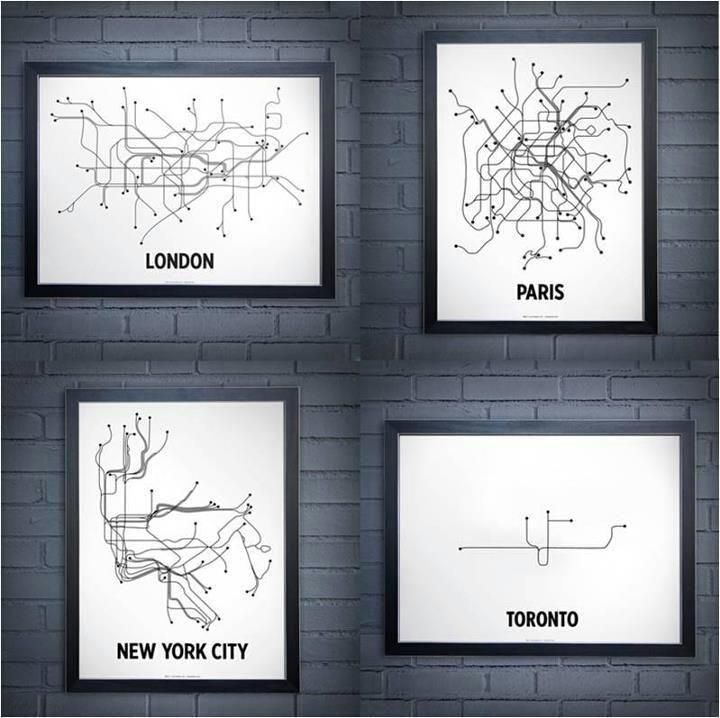 Been On All Four And Toronto Is Way Behind. | Future Adventures Regarding New York Subway Map Wall Art (Photo 2 of 20)