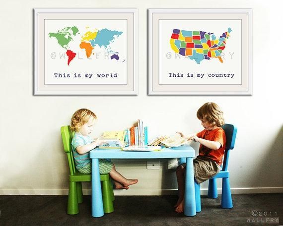 Craftionary Intended For World Map Wall Art For Kids (Photo 5 of 20)