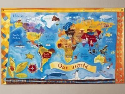 Incultureparent | 10 Best World Maps For Your Children's Room With Regard To World Map Wall Art For Kids (View 13 of 20)