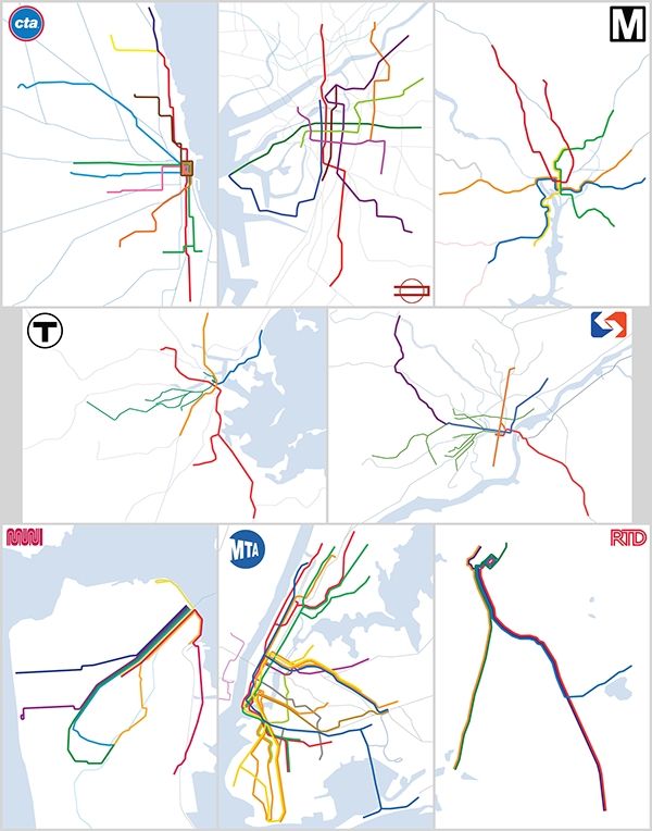 Subway Map Wall Art On Behance Regarding Metro Map Wall Art (View 20 of 20)