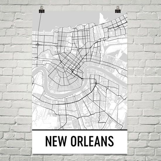 Trendy Inspiration Ideas New Orleans Wall Decor Decals Themed Within New Orleans Map Wall Art (View 12 of 20)