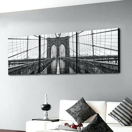 Wall Arts ~ Cool Brooklyn Map Wall Art Afflatus Brooklyn Bridge With Brooklyn Map Wall Art (View 15 of 20)