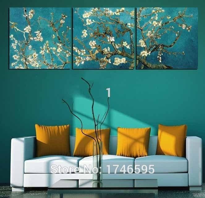 Big Size Modern Home Decor Van Gogh Oil Painting Reproductions With Regard To Vincent Van Gogh Multi Piece Wall Art (Photo 5 of 20)