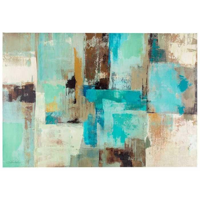 Brilliant 20+ Blue And Brown Wall Art Design Decoration Of 40 Blue Inside Blue And Brown Abstract Wall Art (View 10 of 20)