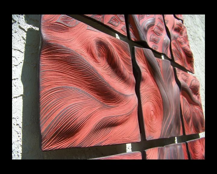 Ceramic Wall Art | Natalie Blake Studios Pertaining To Abstract Ceramic Wall Art (View 10 of 20)
