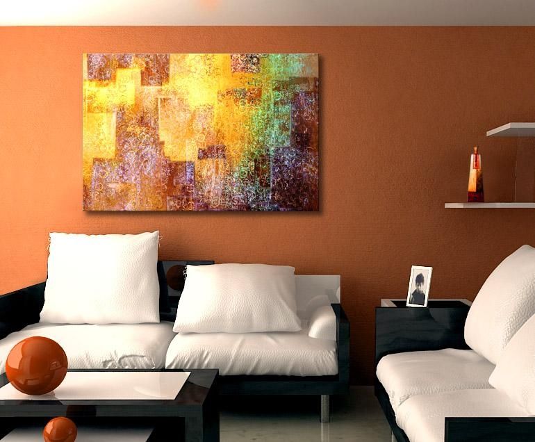 Kingdom Within" Abstract Art On Canvasjaison Cianelli | Art In Inside Diy Abstract Canvas Wall Art (View 4 of 20)