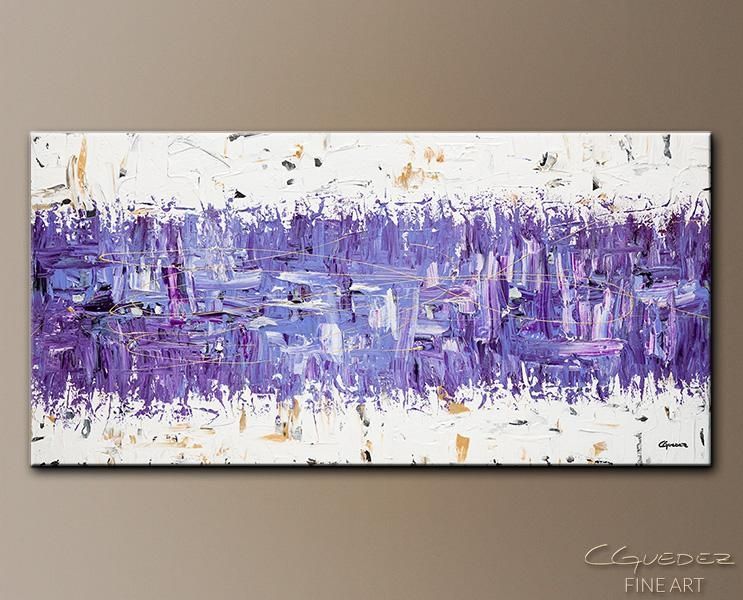 Modern Abstract Art – Purple Story – Contemporary Wall Art Canvas Pertaining To Abstract Wall Art Canvas (View 5 of 20)