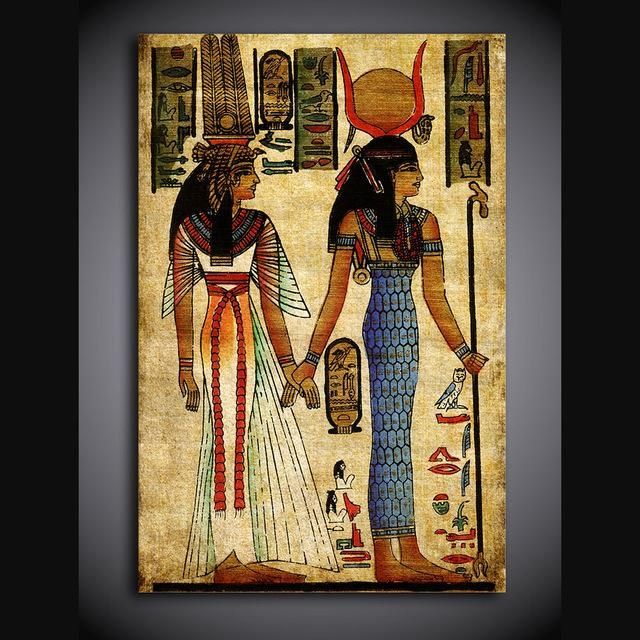 1 Pcs/set Framed Hd Printed Egypt Pyramid Murals Wall Art Canvas Inside Egyptian Canvas Wall Art (View 15 of 20)