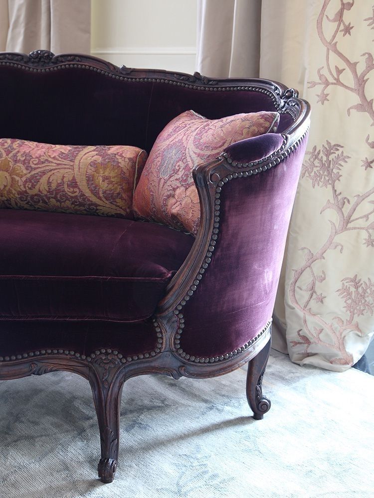 12 Royally Purple Velvet Sofas For The Living Room Intended For Velvet Purple Sofas (View 6 of 10)