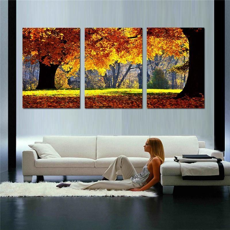 2018 Nature Canvas Art Painting Scenery Pattern For Living Room Throughout Nature Canvas Wall Art (View 1 of 20)