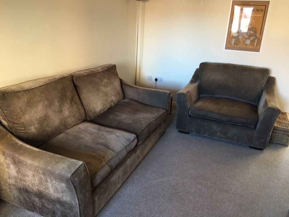 3 Seater Sofa And Cuddle Chair | In Brockworth, Gloucestershire With 3 Seater Sofas And Cuddle Chairs (View 9 of 10)