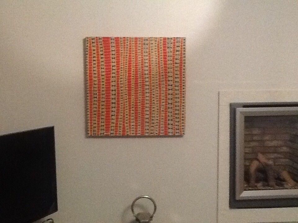 Aboriginal Canvas Paintingkitti Narod Called "vine&quot Intended For Gumtree Canvas Wall Art (View 12 of 20)