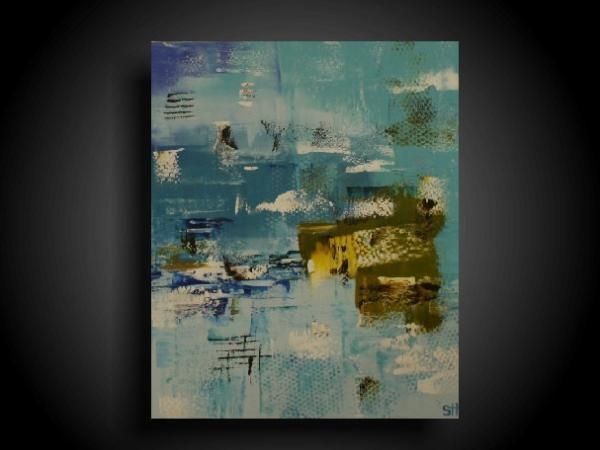 Abstract Painting Modern Painting Wall Art Modern Art Original Pertaining To Olive Green Abstract Wall Art (View 10 of 20)