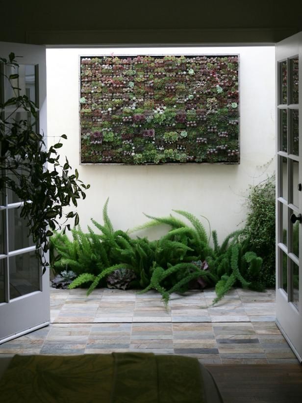 Amazing Outdoor Walls And Fences | Hgtv Within Abstract Garden Wall Art (View 7 of 20)