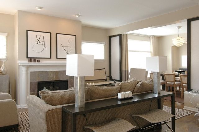 Behind Sofa Console Table | Houzz Regarding Sofas With Back Consoles (View 2 of 10)