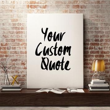 Best Canvas Wall Art With Inspirational Quotes Products On Wanelo Intended For Inspirational Quote Canvas Wall Art (View 3 of 20)