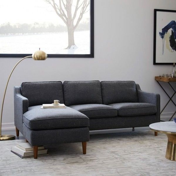 Best Sofas And Couches For Small Spaces 9 Stylish Options Pertaining Inside Apartment Sofas (View 7 of 10)