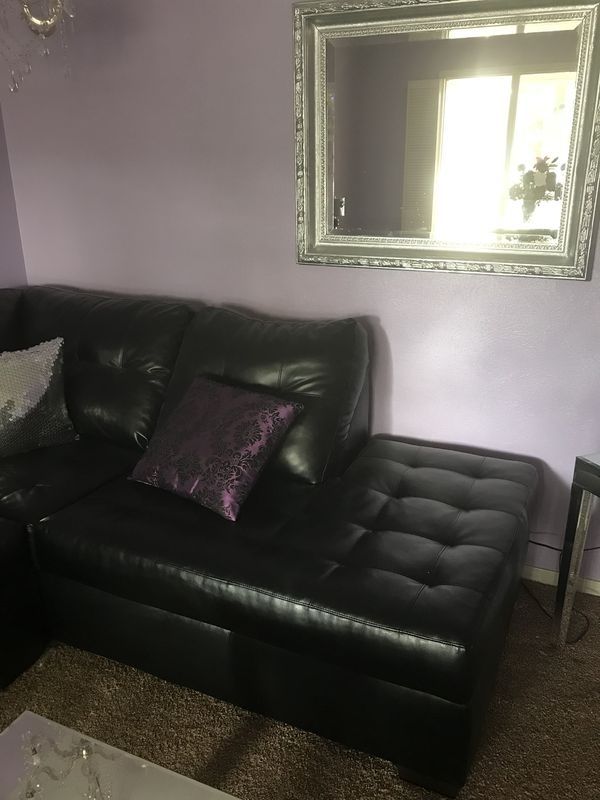 Black Sectional Sofa (Furniture) In Lubbock, Tx Intended For Lubbock Sectional Sofas (View 8 of 10)