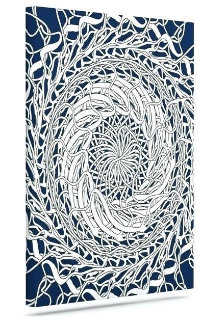 Blue Wall Art Blue Metal Wall Art Metal Wall Art Link The Throughout Navy Canvas Wall Art (View 20 of 20)