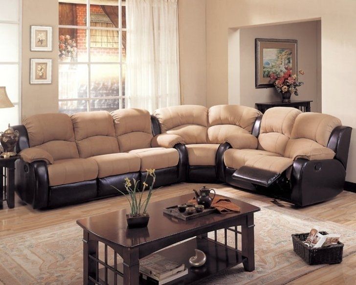 Coaster Fine Furniture 600361 Two Tone Sectional Motion Sofa With Intended For Janesville Wi Sectional Sofas (View 1 of 10)