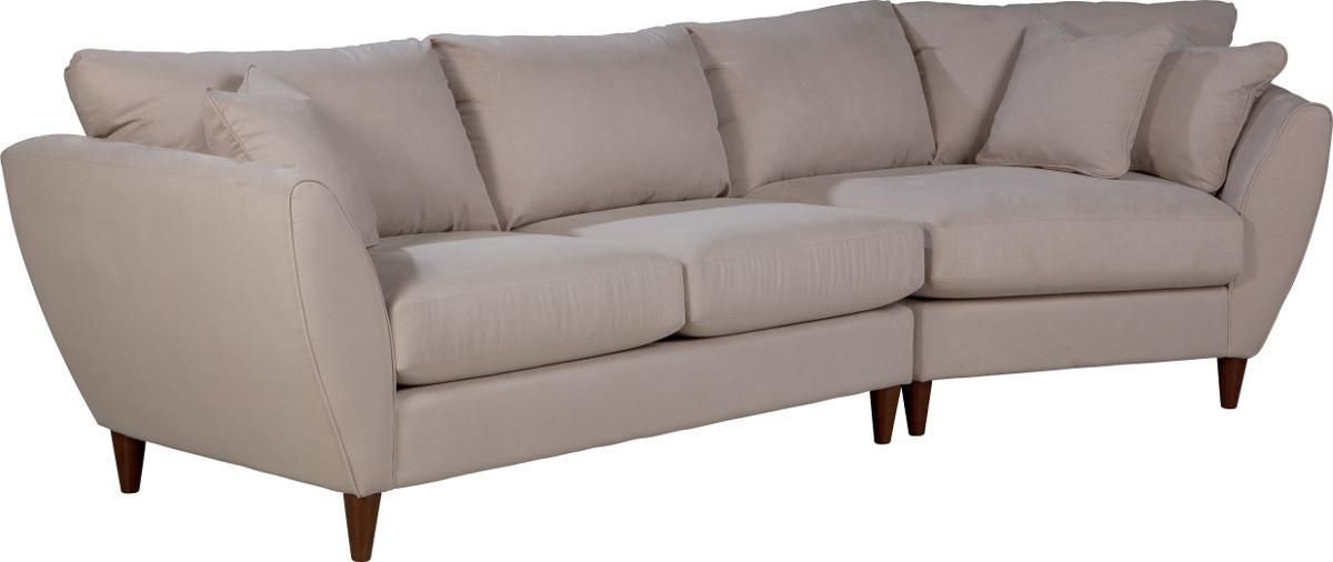 Contemporary Two Piece Sectional Sofa With Las Cuddlerla Z Boy For Lancaster Pa Sectional Sofas (View 8 of 10)