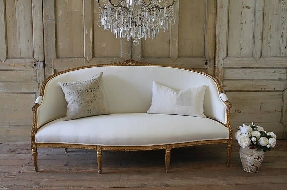 Country French Style Sofa – Hymns And Verses Inside French Style Sofas (Photo 8 of 10)