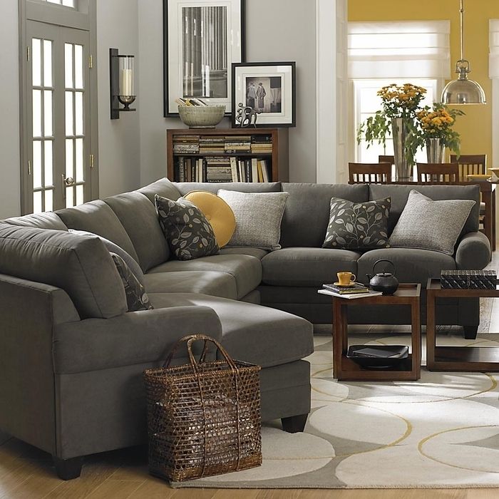 Cu2 Custom Cuddle Sectional Sofabassett Furniture – Bassett Intended For Sectional Sofas At Bassett (View 2 of 10)