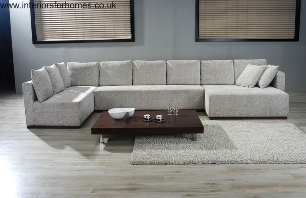 Double Chaise Sectional Sofa | Large U Shaped Sectionals | Future Intended For Big U Shaped Couches (View 8 of 10)