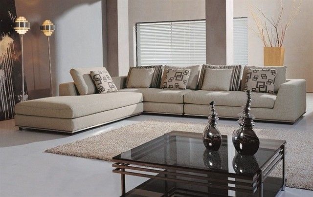 Fabric Sectional Sofas | Larrychen Design In Fabric Sectional Sofas (View 2 of 10)