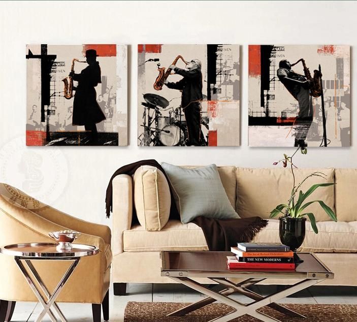 Find More Painting & Calligraphy Information About Rock Jazz Regarding Jazz Canvas Wall Art (View 6 of 20)