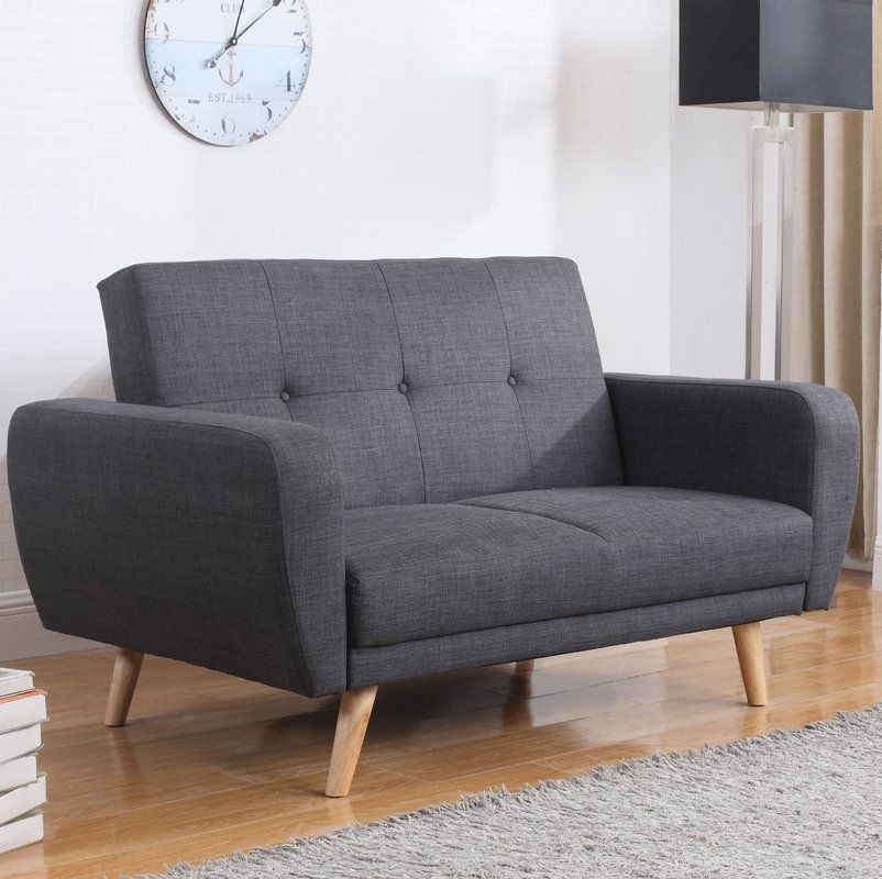 Fjørde & Co Farrow 2 Seater Clic Clac Sofa Bed & Reviews | Wayfair.co.uk Within 2 Seater Sofas (Photo 34584 of 35622)